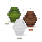 Vase en verre à plusieurs couches