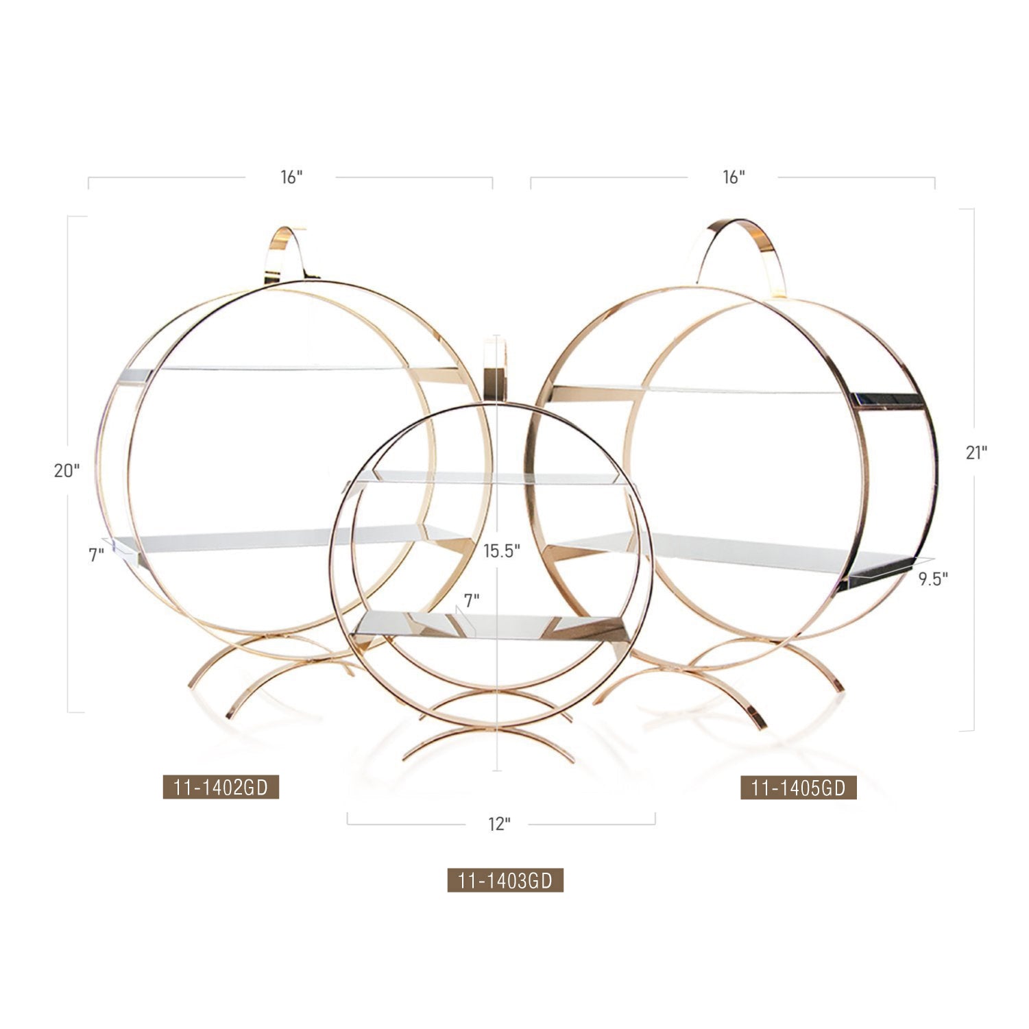 Présentoir à gâteaux Equinox