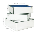 Aquarium floral à miroir réversible