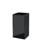 Colonne/Pied d'exposition en verre noir