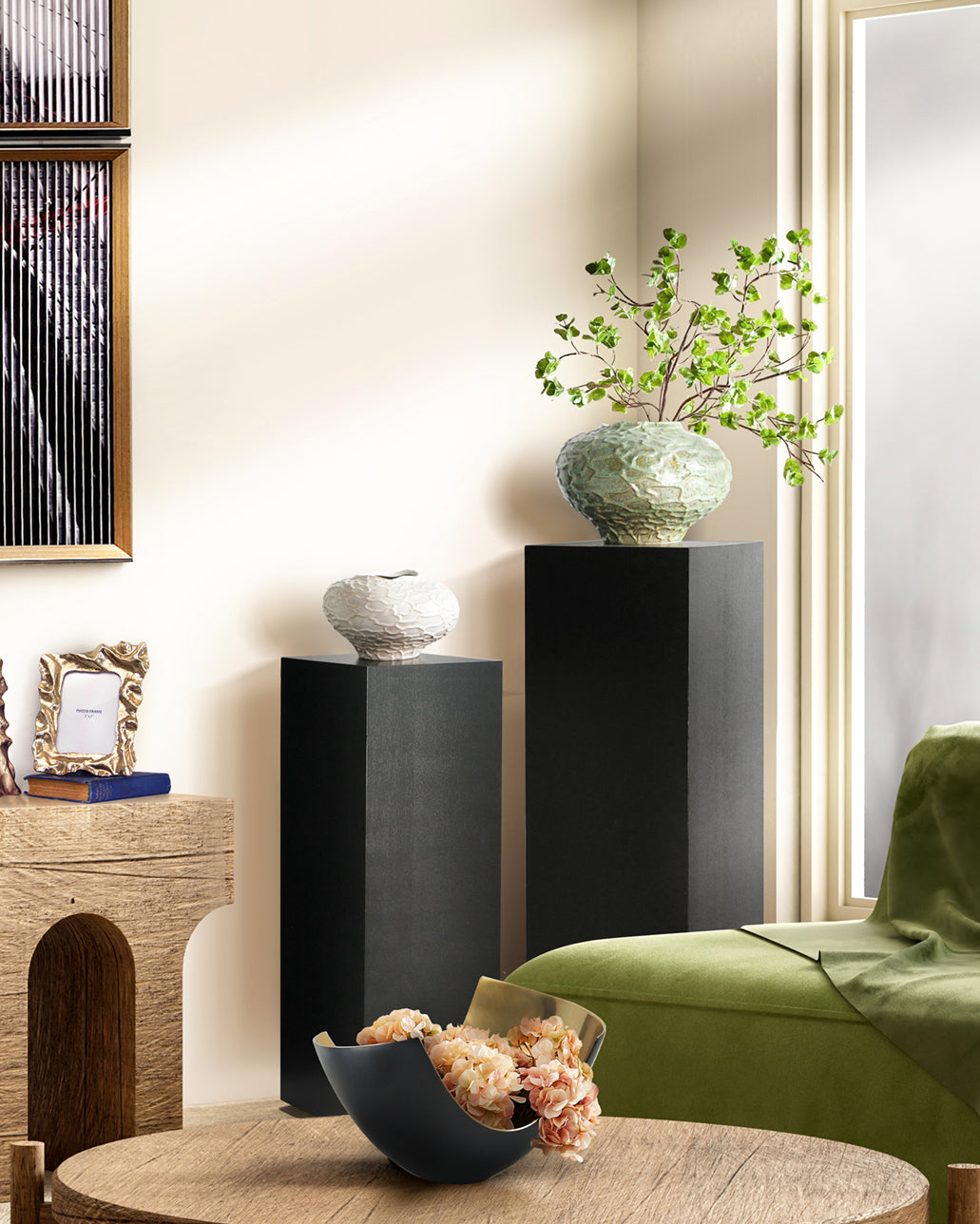 Colonnes/piédestaux carrés en MDF