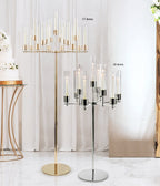 Grand candélabre de sol à 17 bras