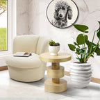 Table d'appoint inspirée par la technologie