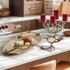 Plateau de service en métal