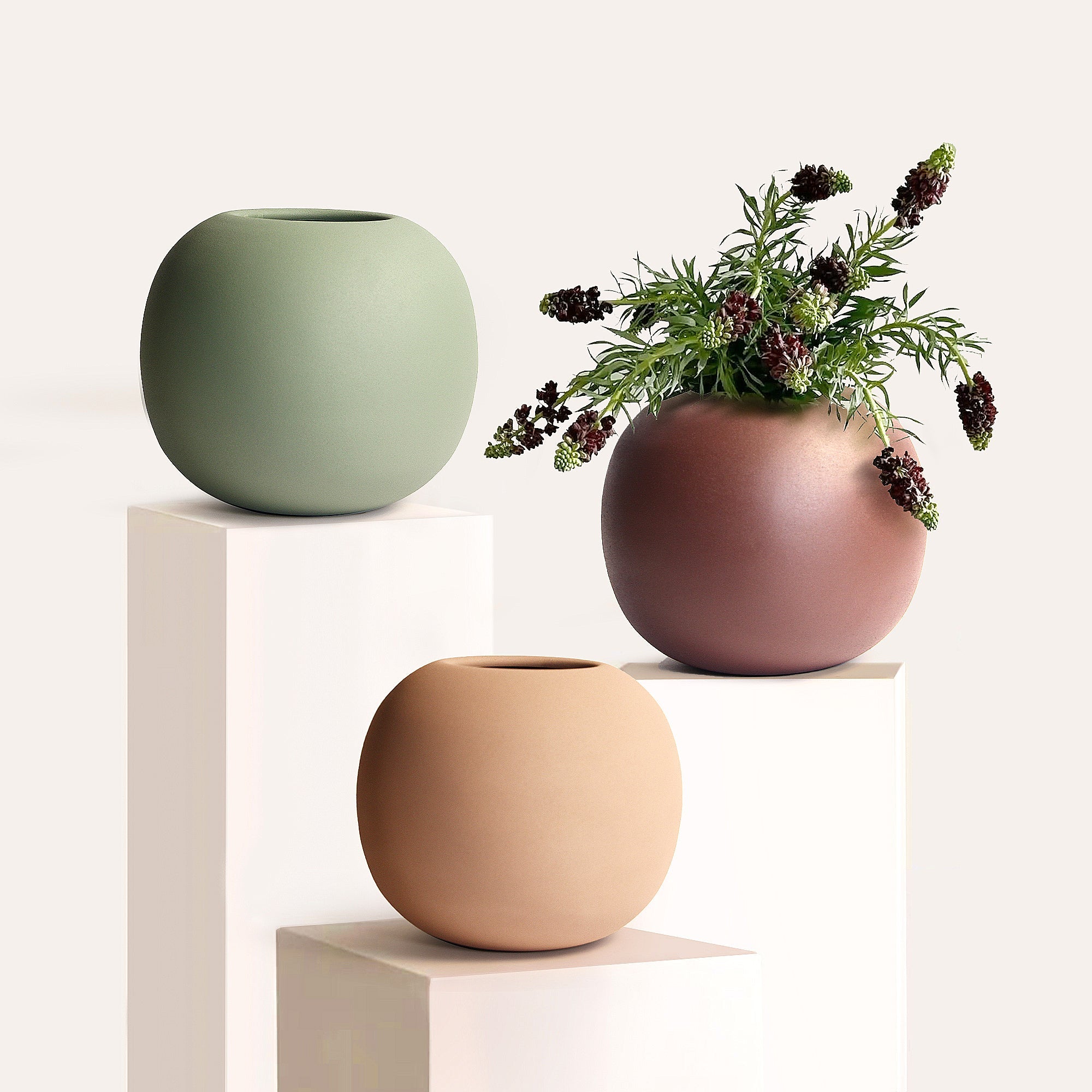 Vase en métal Circa Bowl