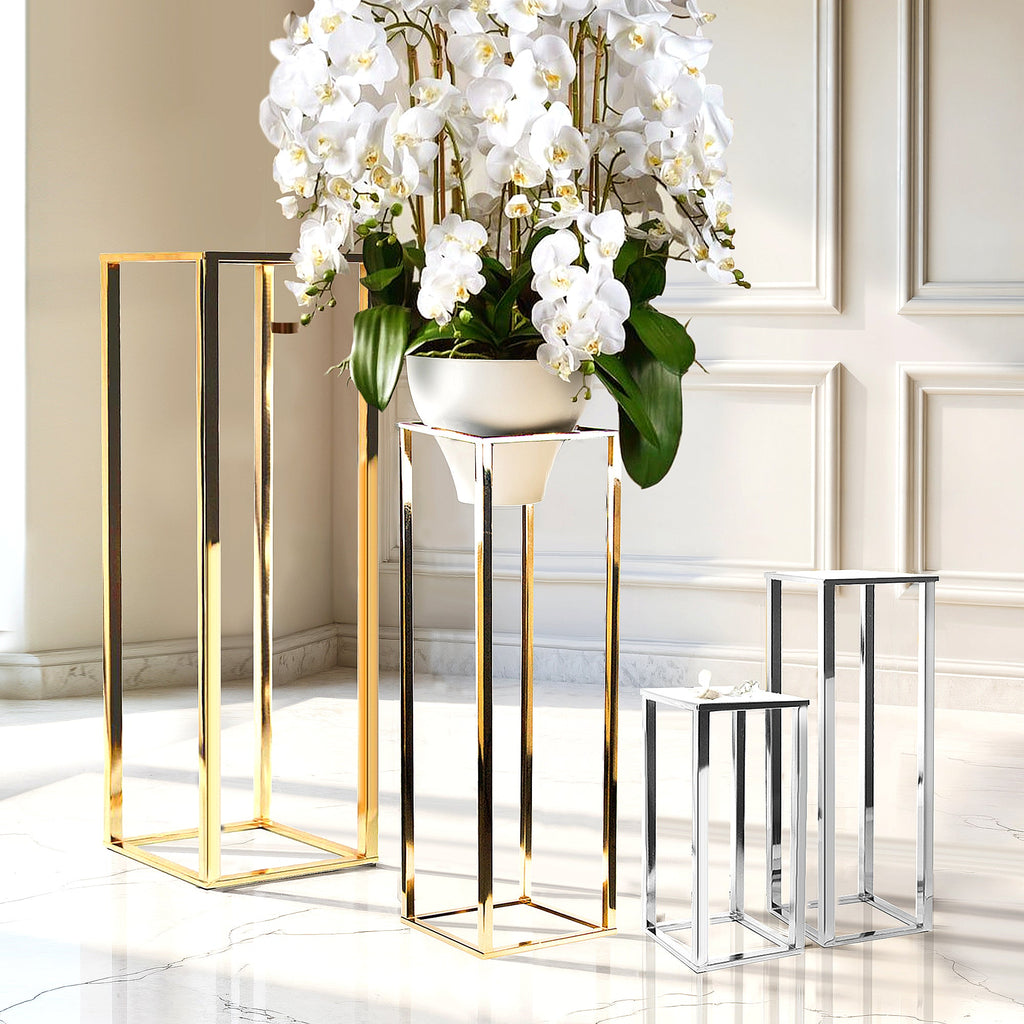 Support en métal électroplaqué