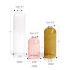 Vase à bourgeon unique (lot de 6) 