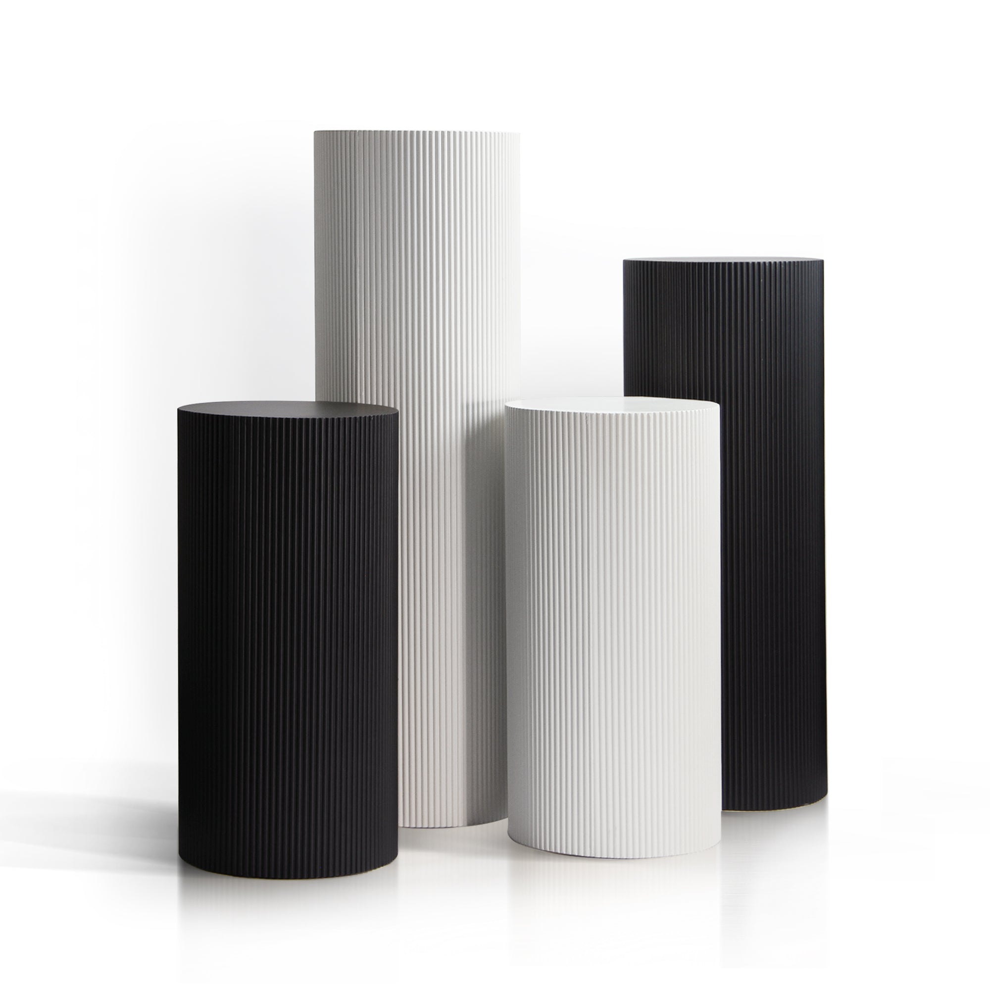 Colonne en MDF déchiré