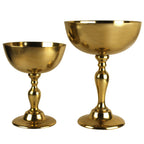 Centre de table en coupe sur piédestal