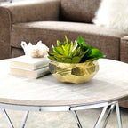 Pot en céramique brillant d'intérieur