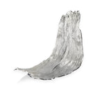 Sculpture de vague dorée