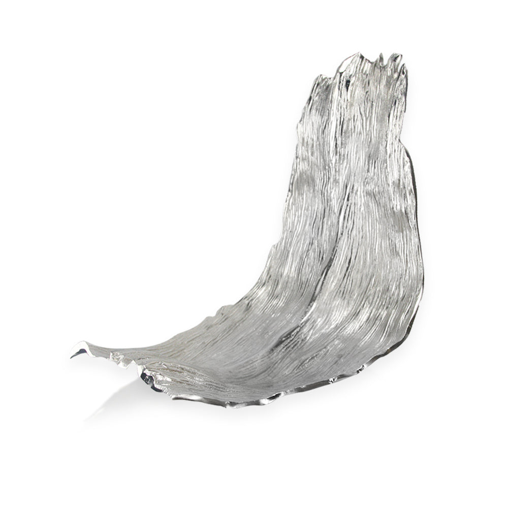 Sculpture de vague dorée