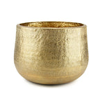 Jardinière en métal doré