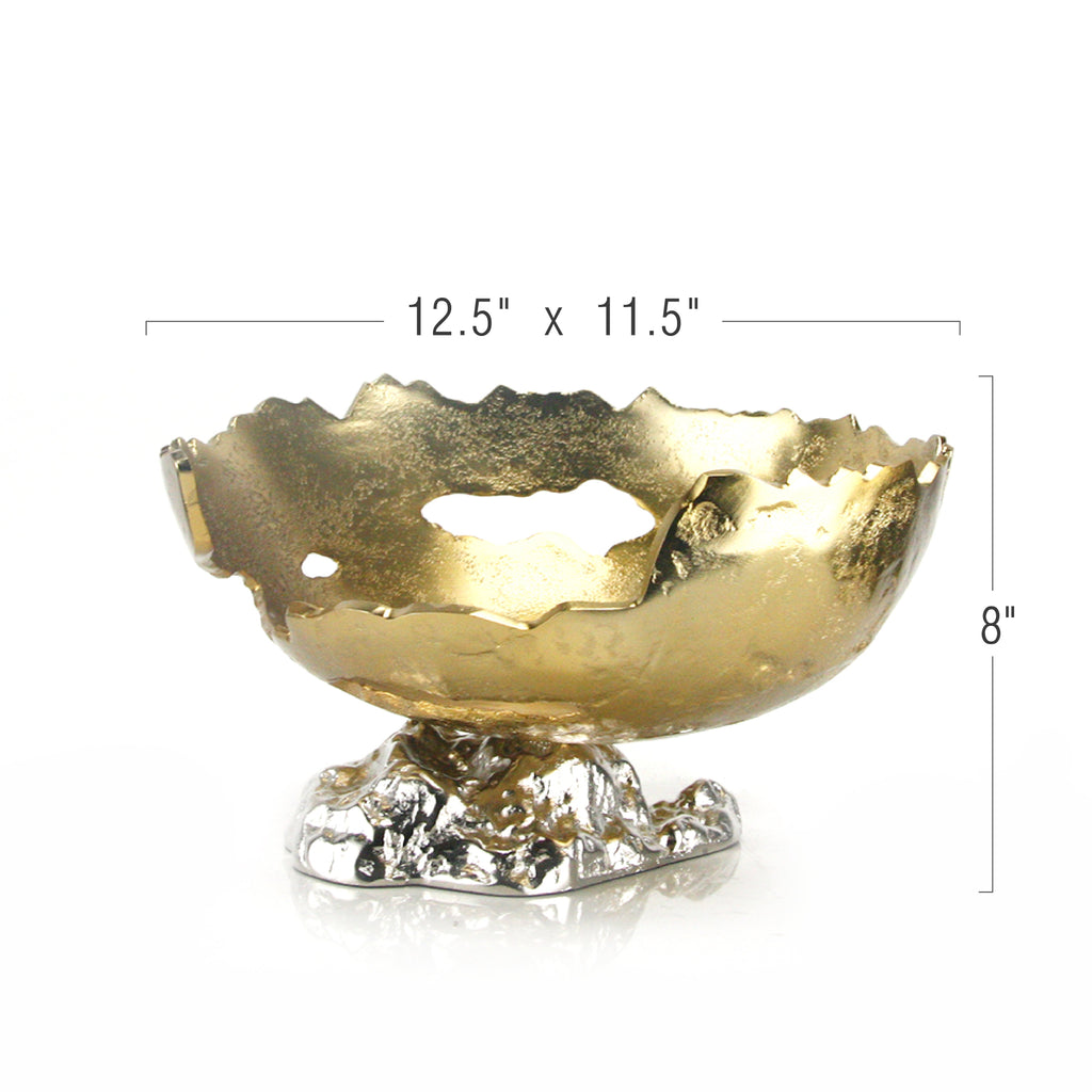 Sculpture moderne de bol lunaire