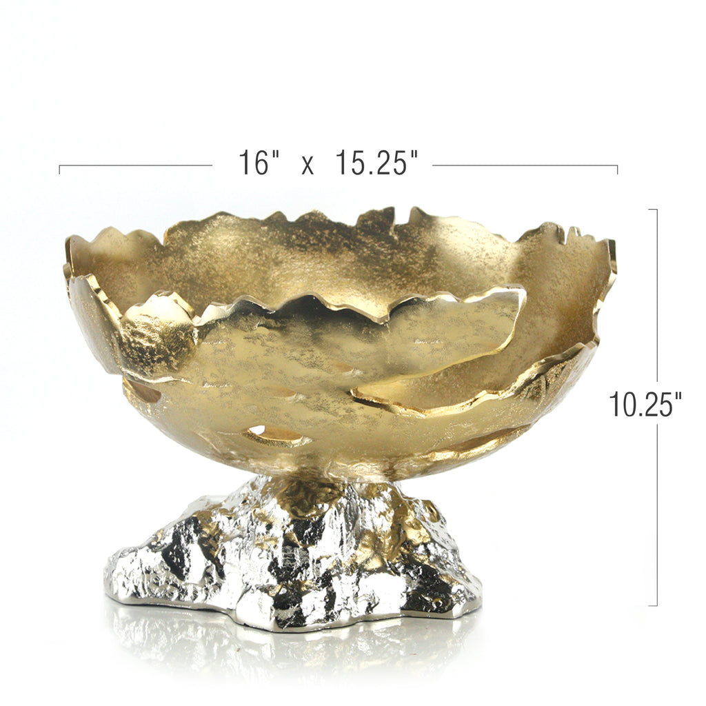 Sculpture moderne de bol lunaire