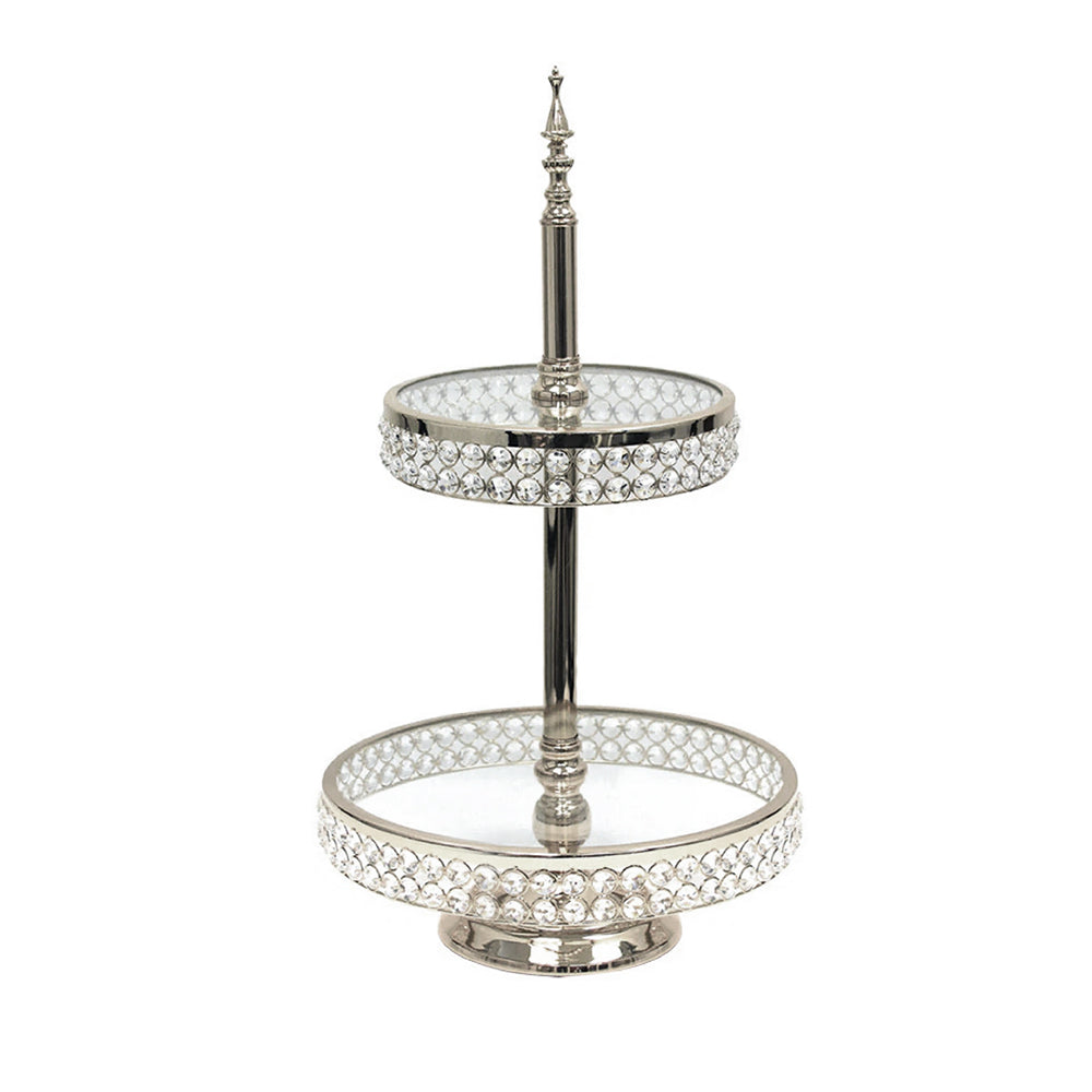 Présentoir à gâteaux en cristal