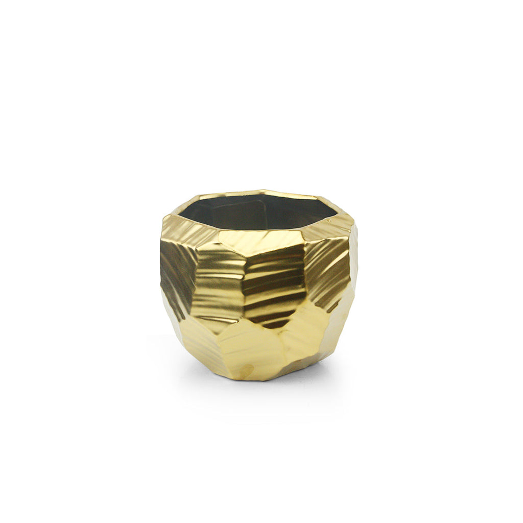 Pot en céramique brillant d'intérieur