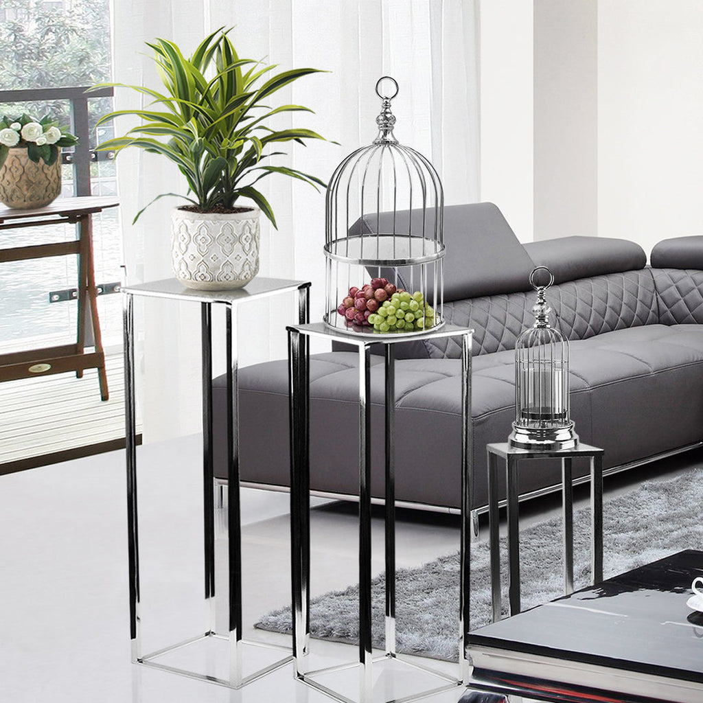 Support en métal électroplaqué