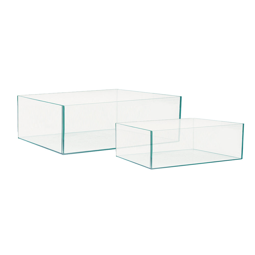 Aquarium floral à miroir réversible