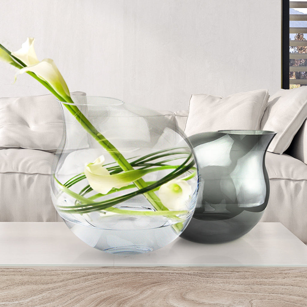 Vase en verre de Monaco européen