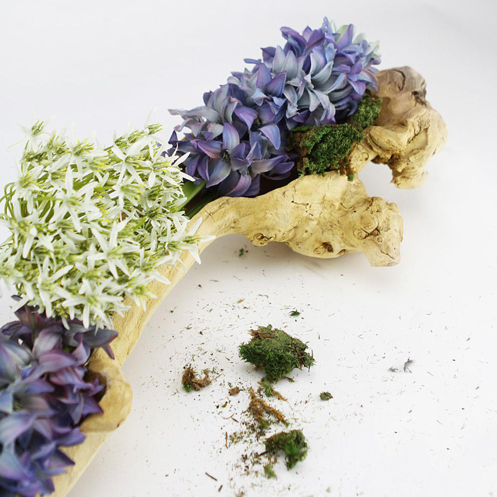 Jardinière rustique en bois