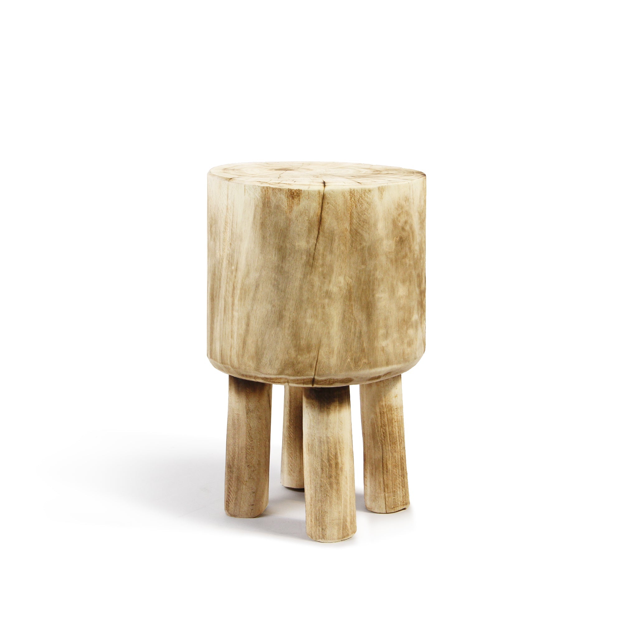 Socle d'appoint en forme de coffre en bois