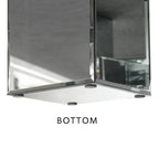 Colonne/Piédestal à bloc miroir