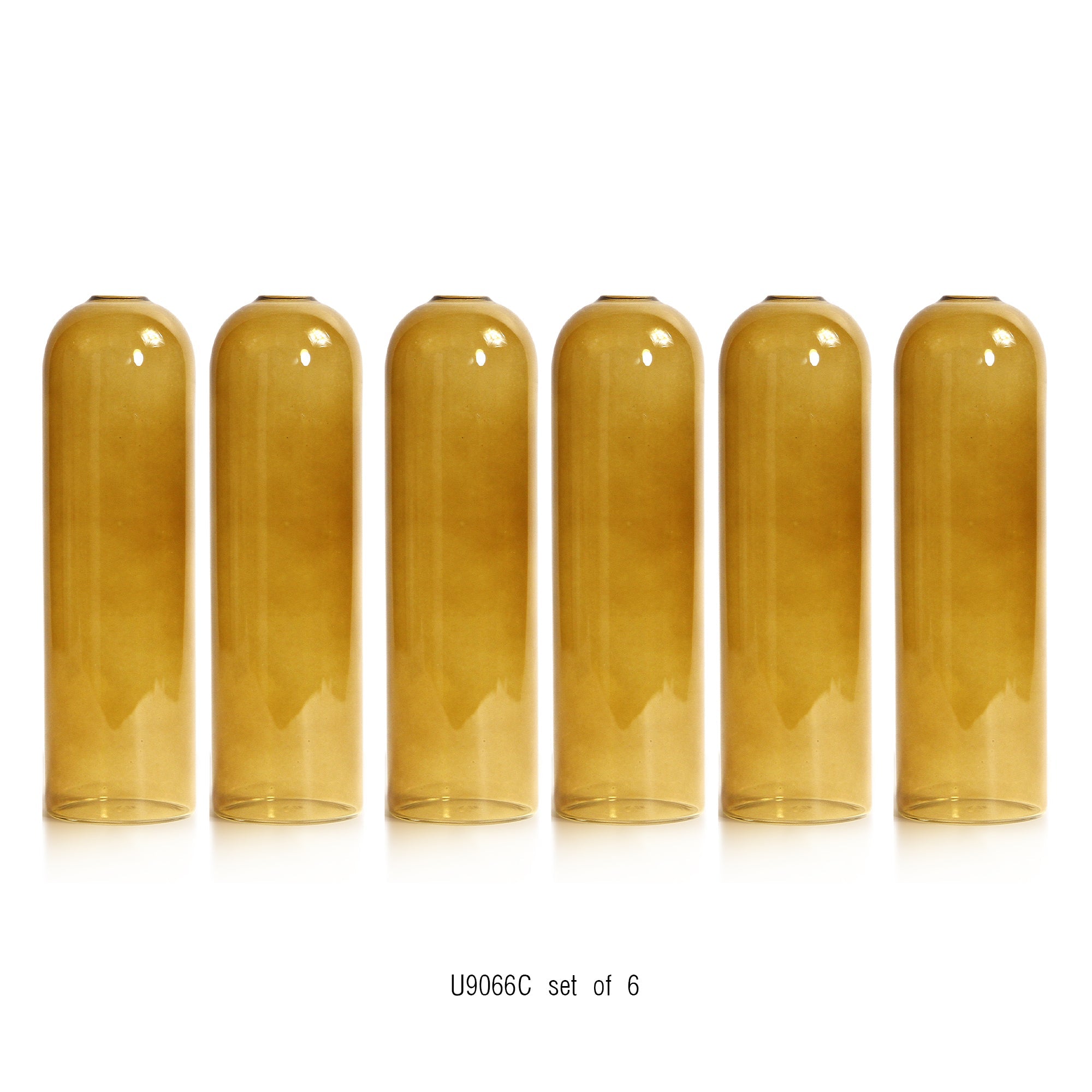 Vase à bourgeon unique (lot de 6) 