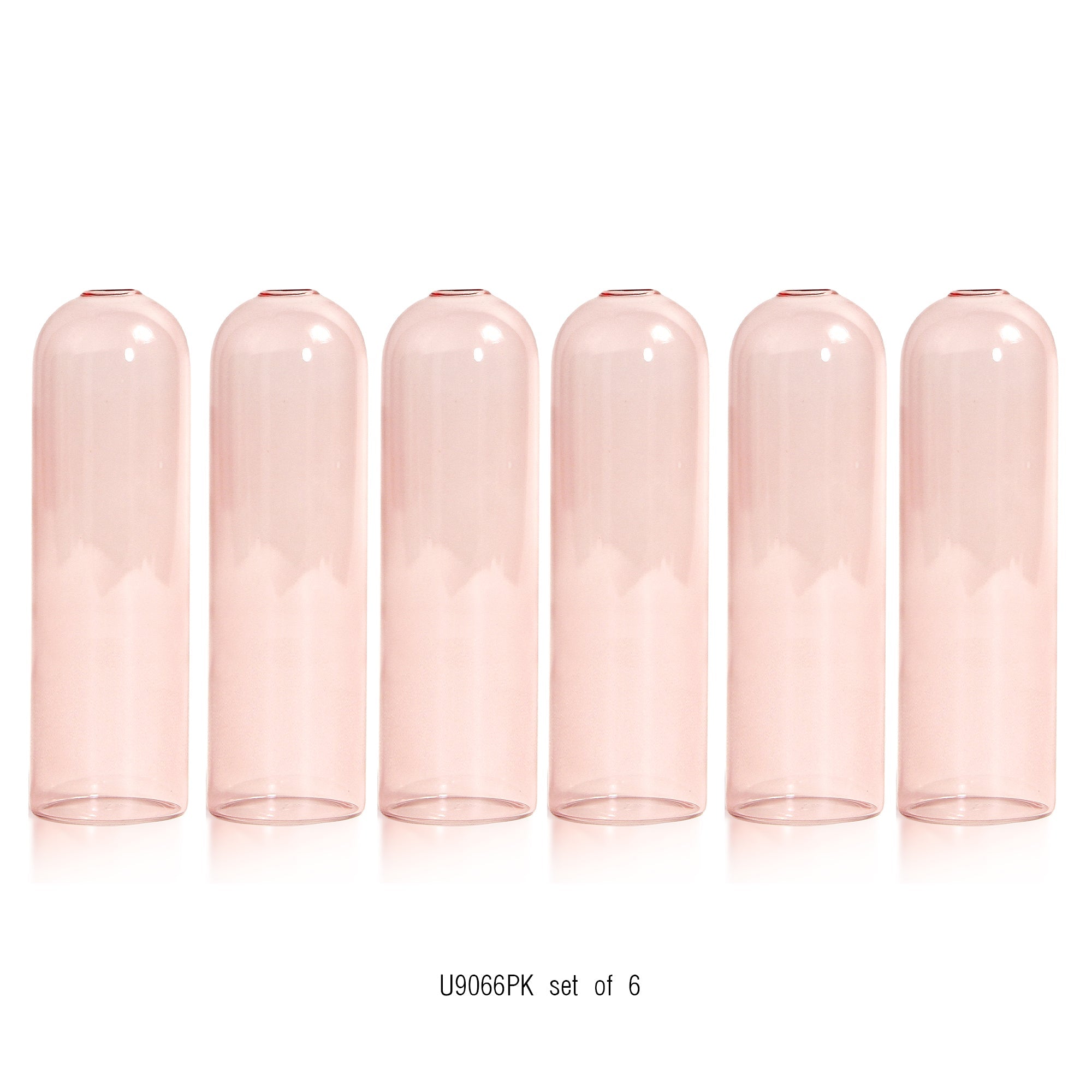 Vase à bourgeon unique (lot de 6) 