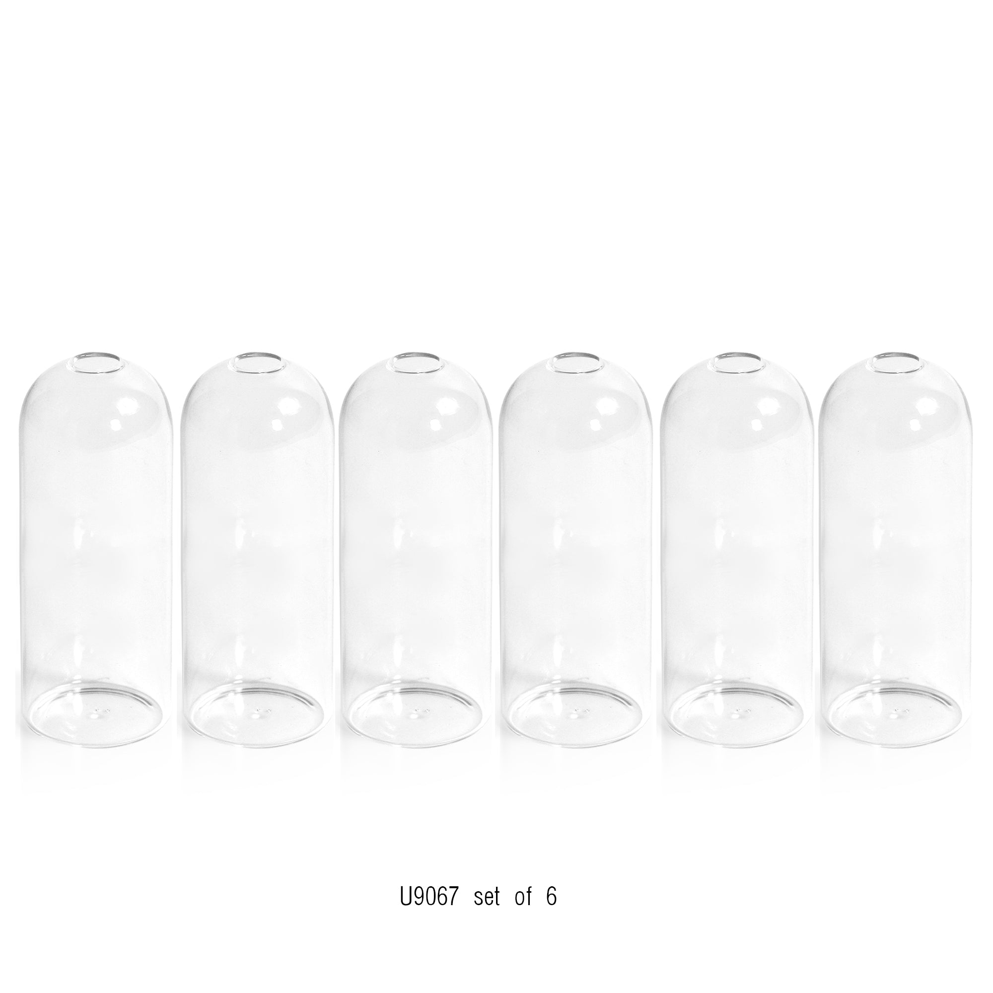 Vase à bourgeon unique (lot de 6) 