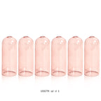 Vase à bourgeon unique (lot de 6) 