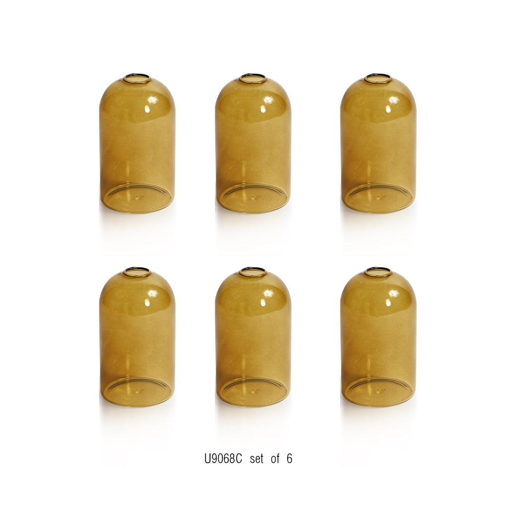 Vase à bourgeon unique (lot de 6) 