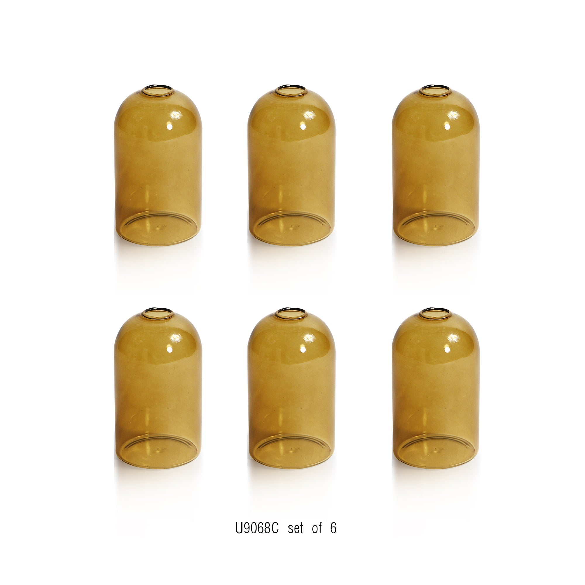 Vase à bourgeon unique (lot de 6) 