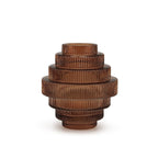 Vase en verre à plusieurs couches