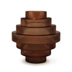 Vase en verre à plusieurs couches