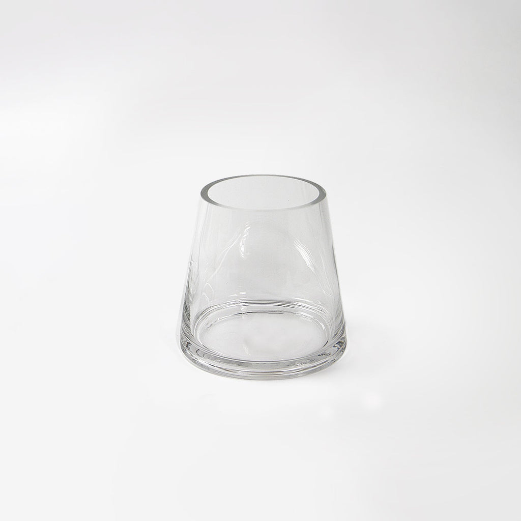 Vase en verre coloré uni de qualité supérieure