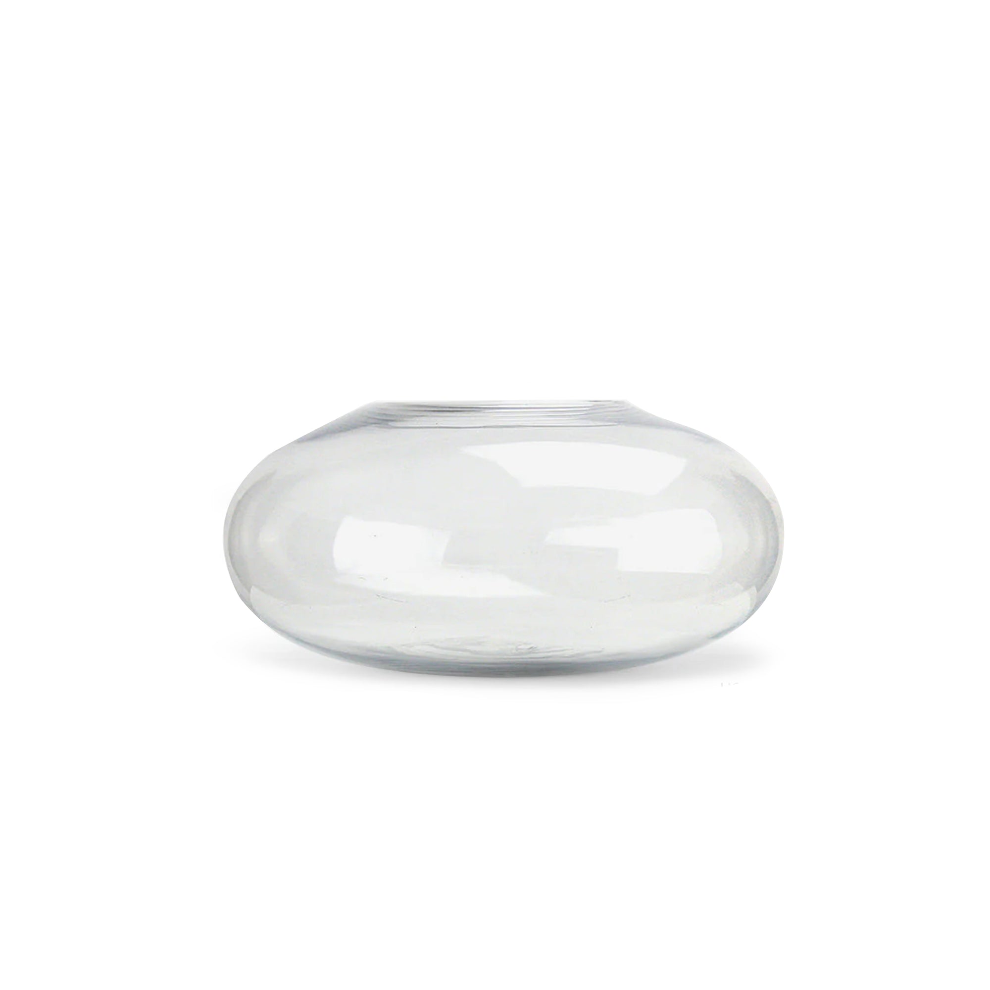 Vase en verre coloré