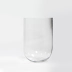 Vase en verre premium à dôme inversé