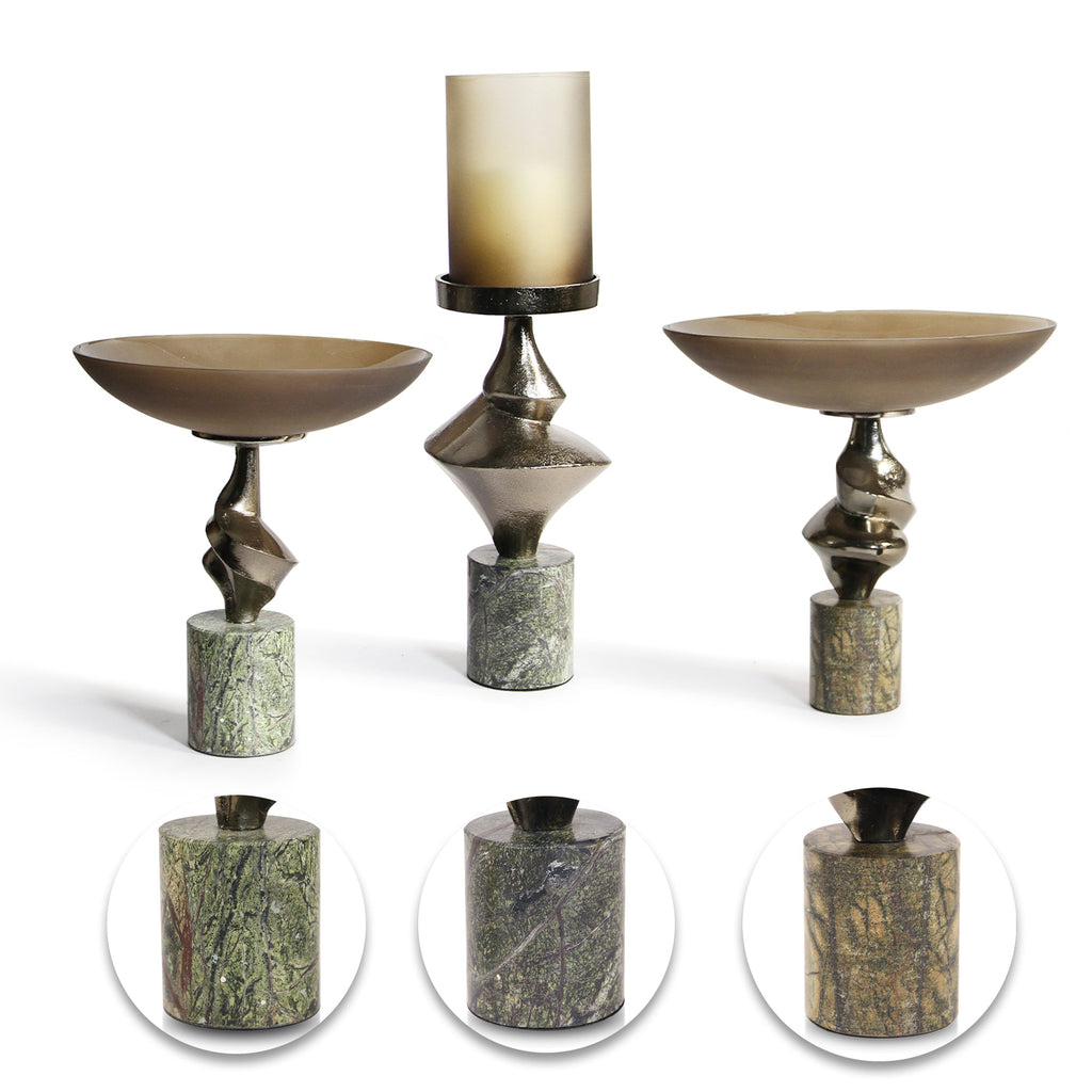 Compotier et bougeoir Orralis