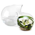 Vase en verre de Monaco européen