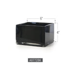 Carré en verre noir multicouche de qualité supérieure