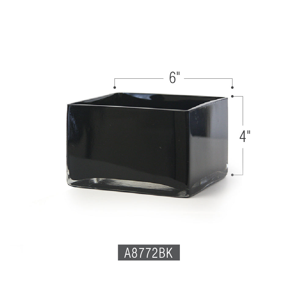 Carré en verre noir multicouche de qualité supérieure