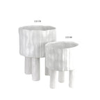 Jardinières en forme de jambe de Capricorne