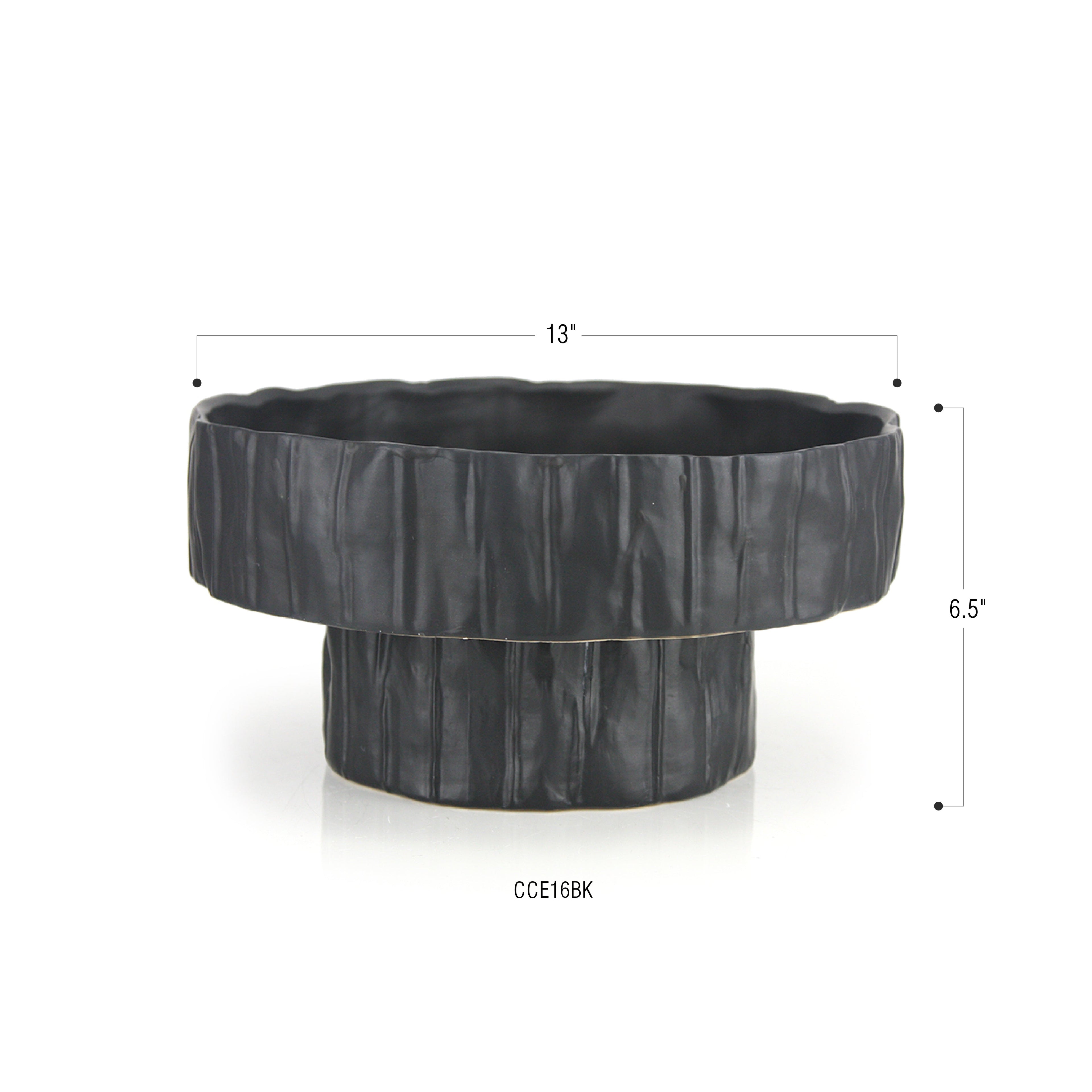 Pot de fleurs court Capricorne