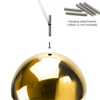 Boule suspendue en acier inoxydable