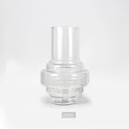 Vase lanterne en verre