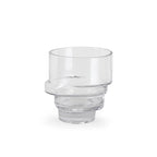 Vase en verre massif de qualité supérieure à motif tourbillonnant