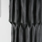 Grands vases de sol cannelés/nervurés