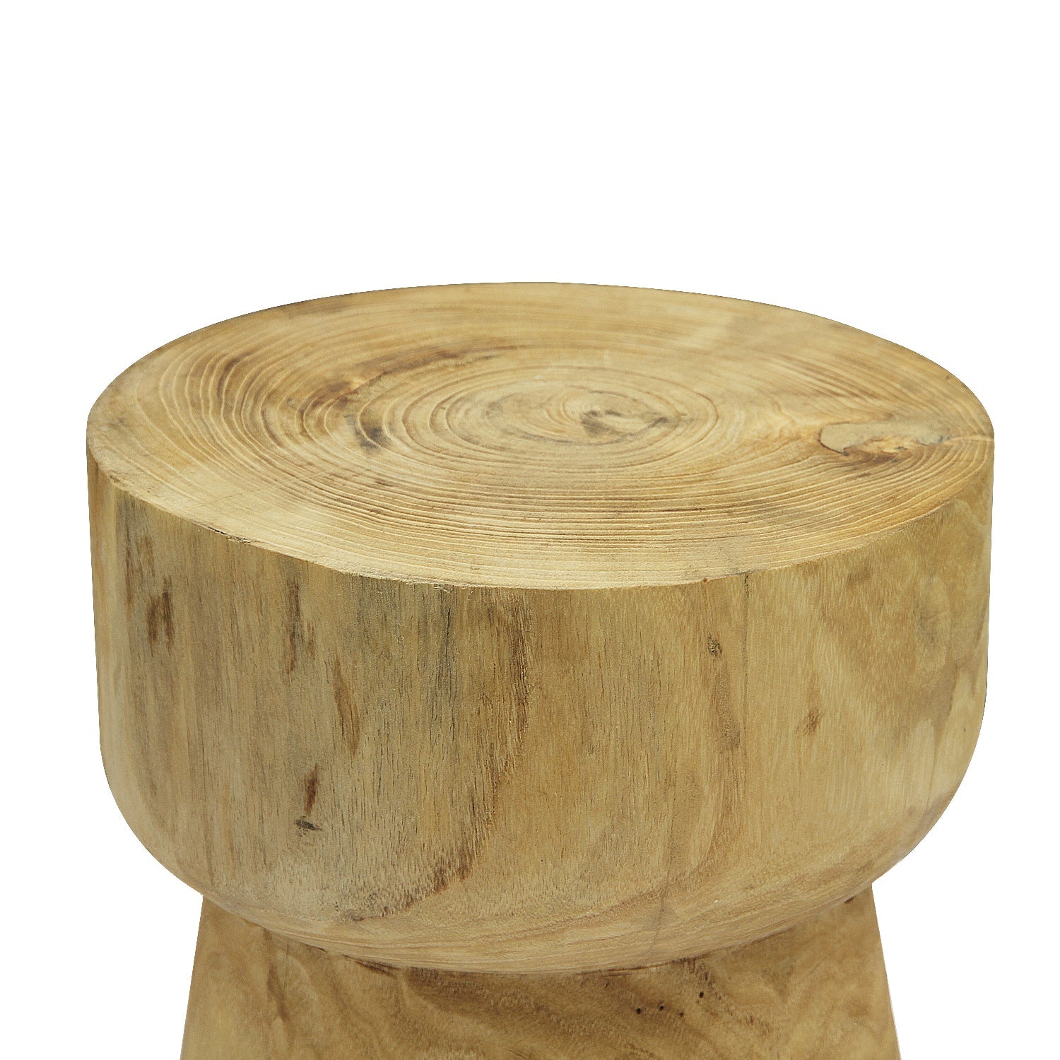 Présentoir de table d'appoint en bois naturel Verve