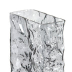 Vase rectangulaire en verre Glacial